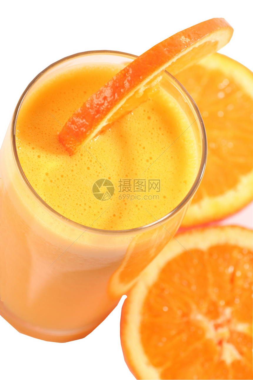 果汁水果白色玻璃营养维生素图片