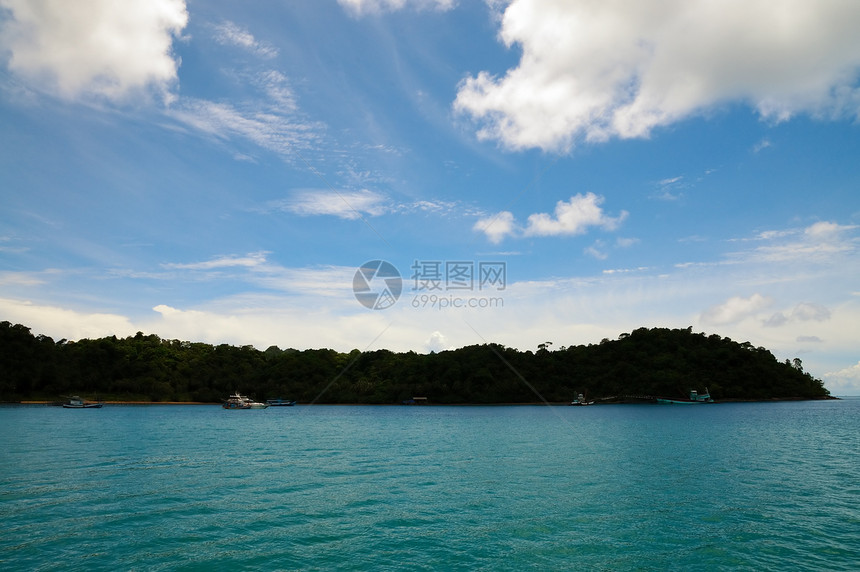 高昌岛海滩风景天空假期场景旅游地平线岩石边缘天气图片