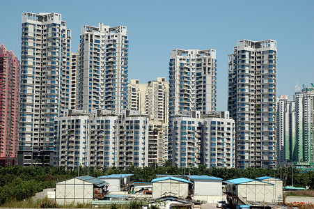 中国的住宅楼 建建筑物城市建筑学房屋居住区住房地方高清图片