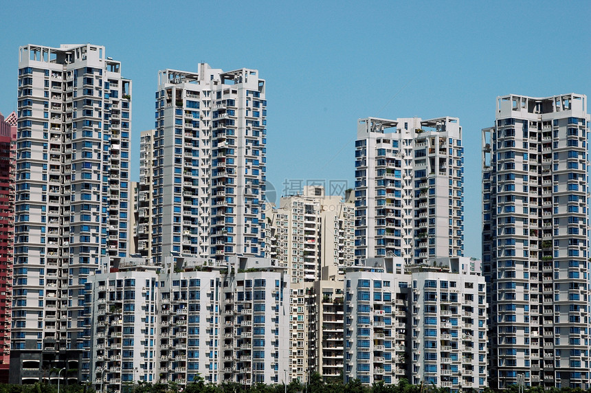 中国的住宅楼 建房屋建筑物住房建筑学地方居住区城市图片