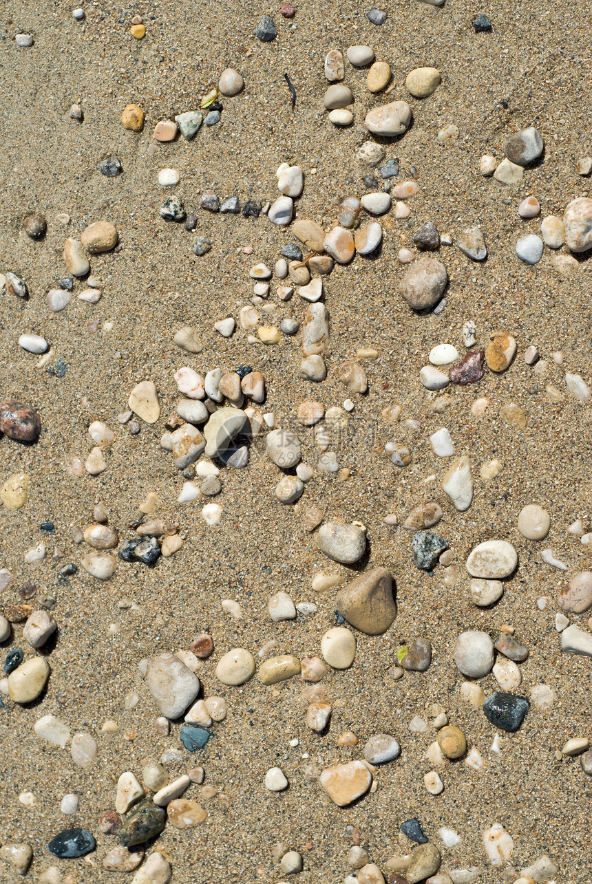 孔滩海滩背景鹅卵石岩石卵石海岸石头海岸线图片