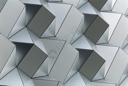 现代抽象墙壁正方形建筑物城市天花板灰色商业蓝色背景图片