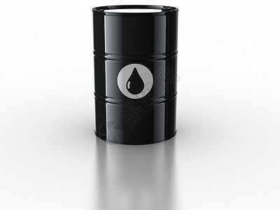 油桶桶黑色计算机活力渲染燃料化学品化石白色高清图片
