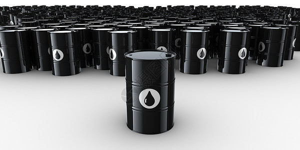 油桶黑色活力白色化学品燃料渲染计算机背景图片
