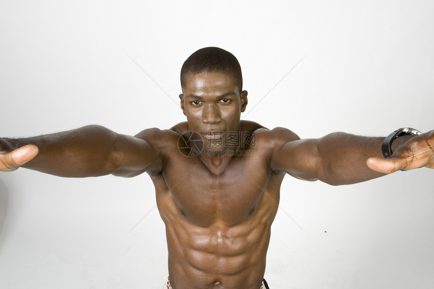 运动员系列壮汉男人男性肩膀姿势倾斜膀子少数民族冒充体质图片