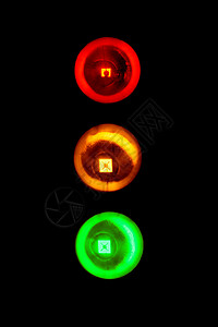 固态光电二极管黄色的红色的高清图片