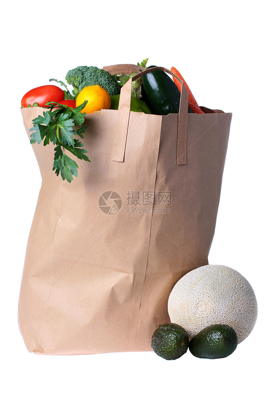 带蔬菜的套包图片