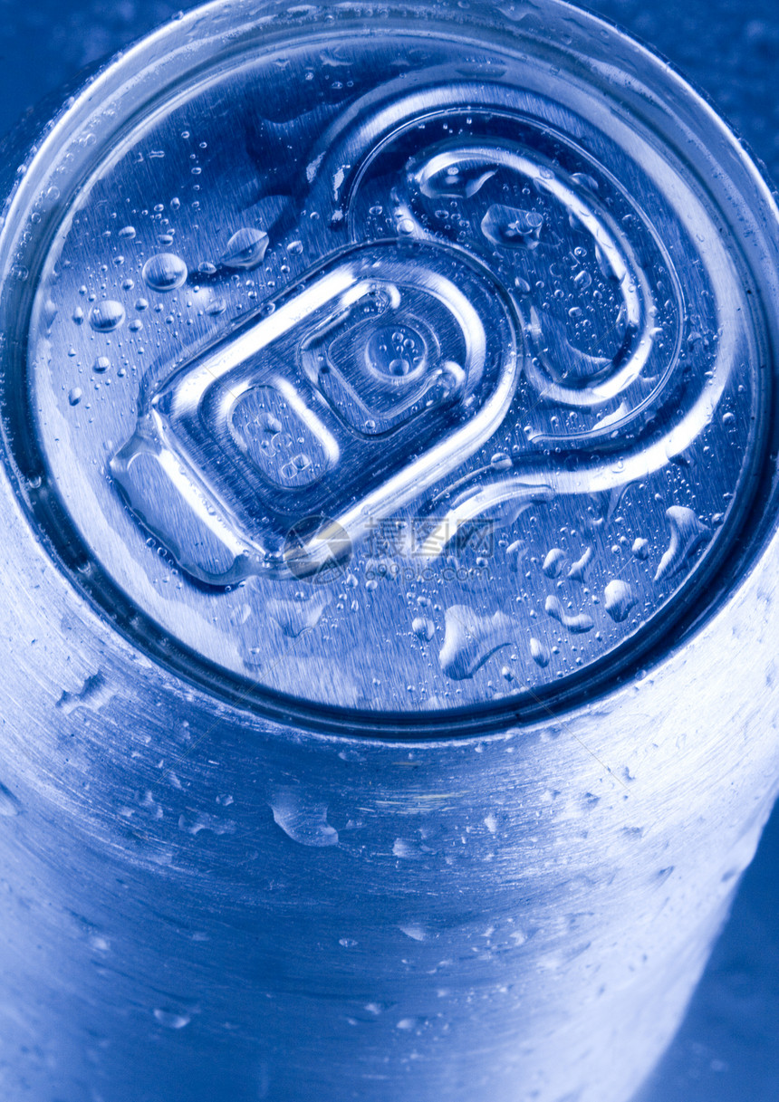 带水的银锡生活方式矿物玻璃蓝色健康饮食塑料杯子保健医学图片