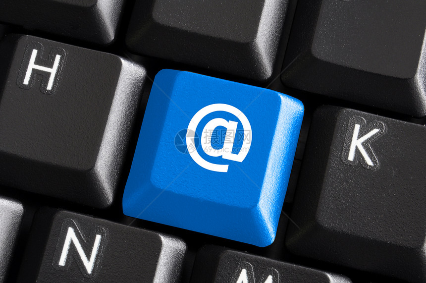 互联网电子邮件通讯技术商业网络黑色钥匙电脑木板邮件键盘按钮图片