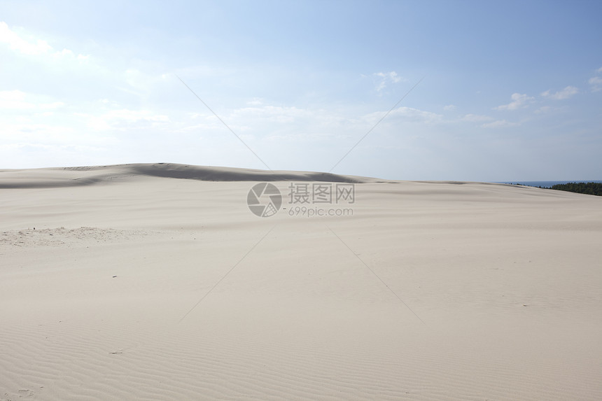 由风和水形成的沙浪涟漪日落黄色纹理寂寞场景热带假期孤独脆弱性图片