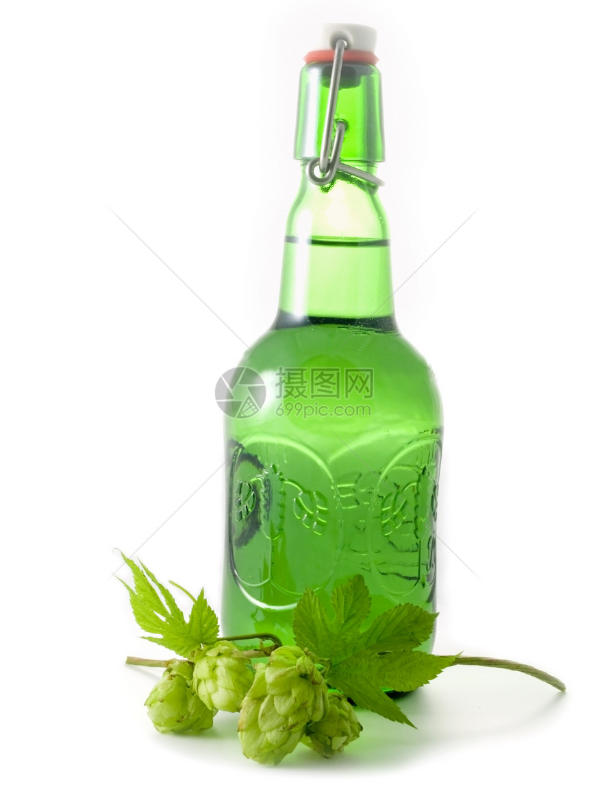啤酒酿造味道酒吧香气玻璃背光瓶子发酵树叶饮料图片
