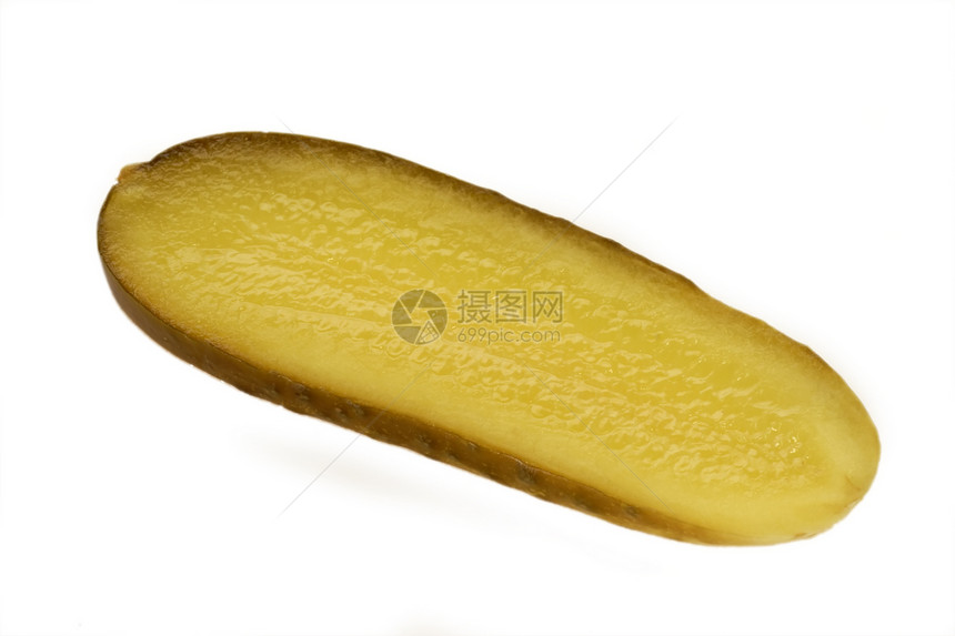 盖尔金切片食物美食白色黄瓜绿色营养浸泡调味品图片