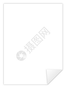 空白白页纸白色教育商业阴影木板卡片插图笔记框架床单背景图片