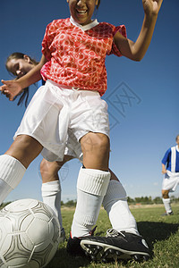 足球衣服足球选球运动员群人比赛运动女孩们行动竞技服饰游戏竞赛摄影背景