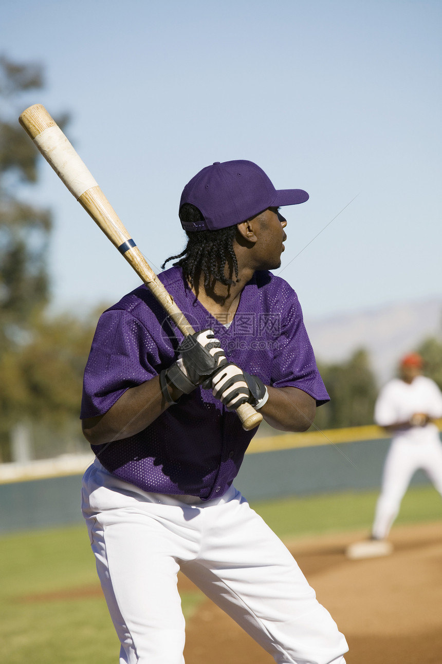 Bat 的棒球球运动员图片