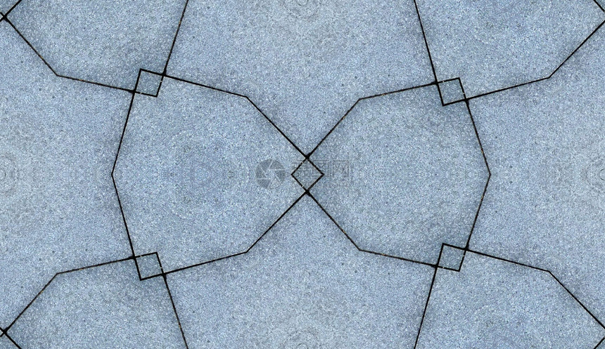平面矩形无缝接缝瓷砖图案模式铺路材料路面地面灰色图片