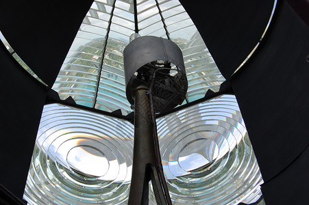 灯塔透镜房子玻璃镜片聚光灯背景图片