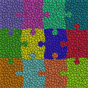 抽象谜题设计游戏挑战墙纸插图建造解决方案实施斗争拼图背景图片