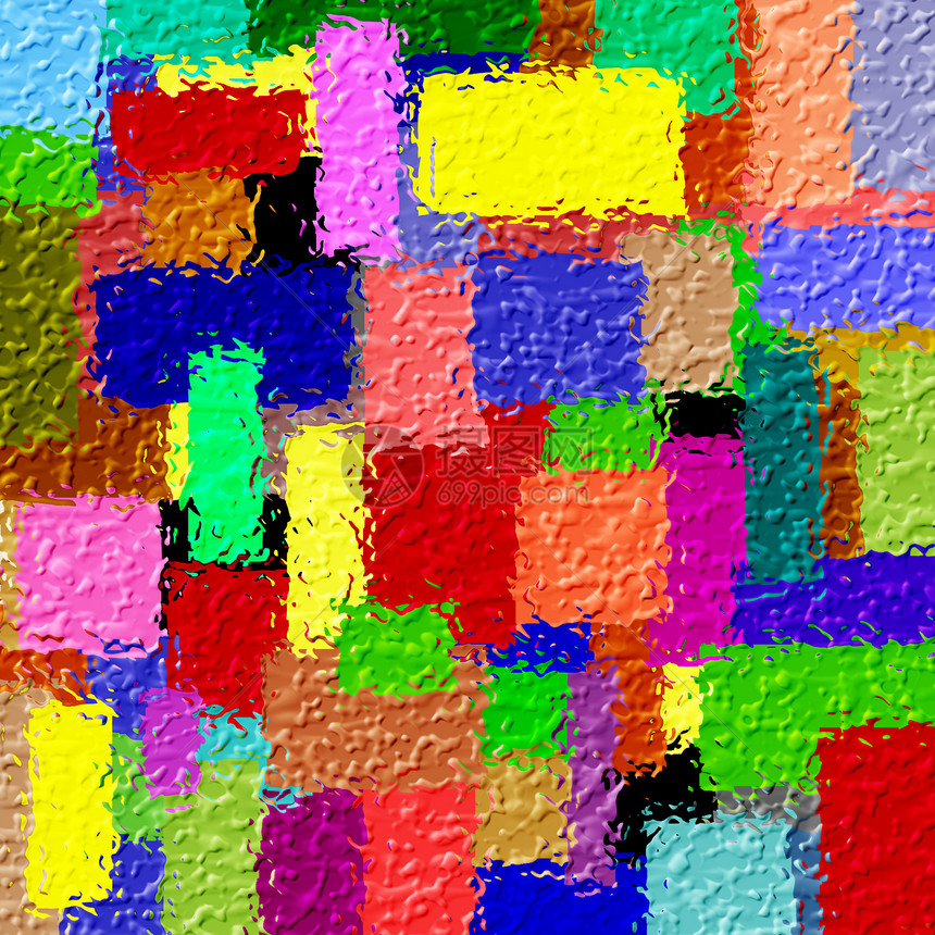 色彩多彩的方形墙纸插图艺术品艺术正方形图片