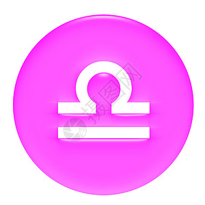 粉色点击进入按钮GIF天秤八字圆圈凝胶插图圆形艺术粉色按钮反射金属背景