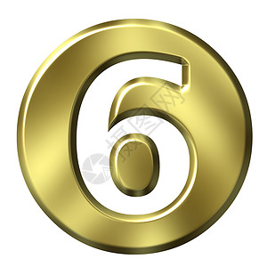 黄金6号金币插图金子圆圈艺术品黄色艺术反射斜角金属背景图片