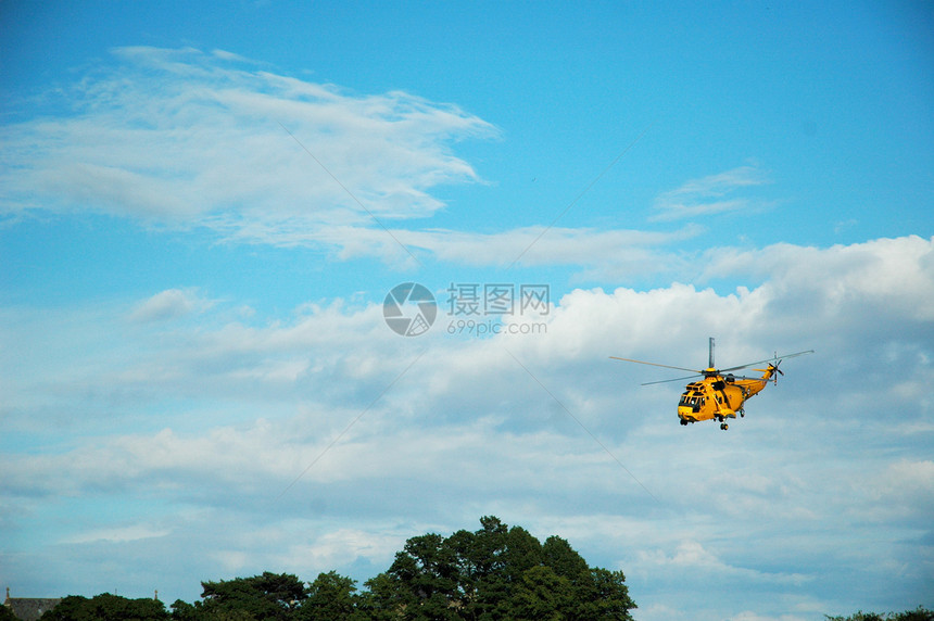 直升机蓝色文档公园天空报告文学黄色图片