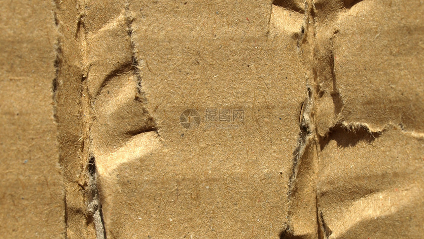 折叠纸板邮政商业邮件包装木板棕色船运床单回收货物图片