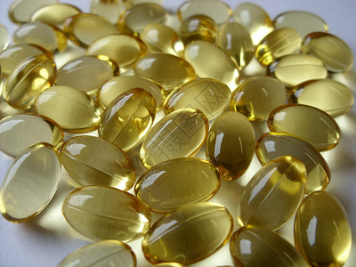 黄黄胶囊黄色药品处方营养背景图片