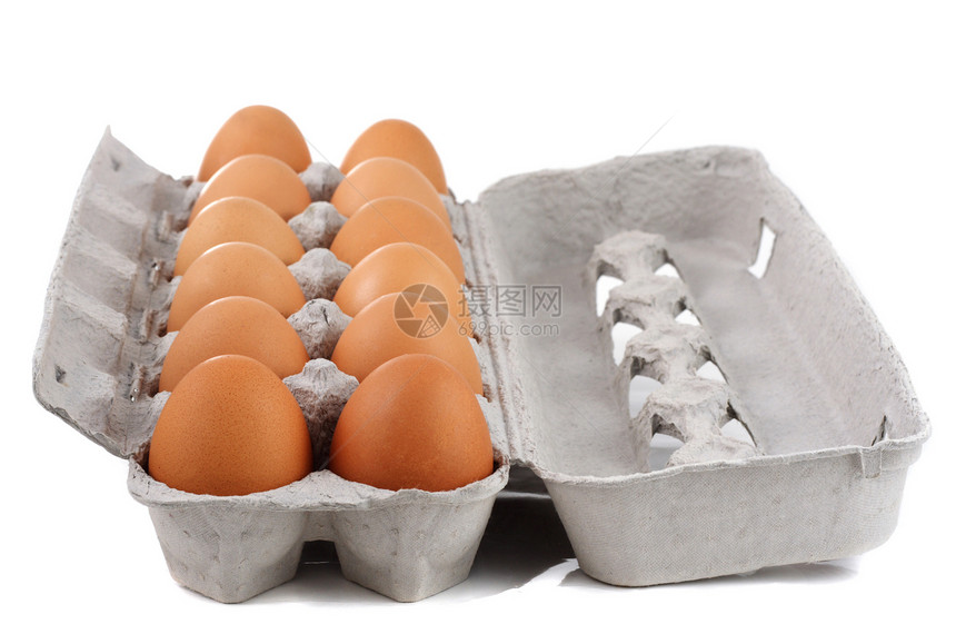 十二个棕蛋健康食物饮食营养图片