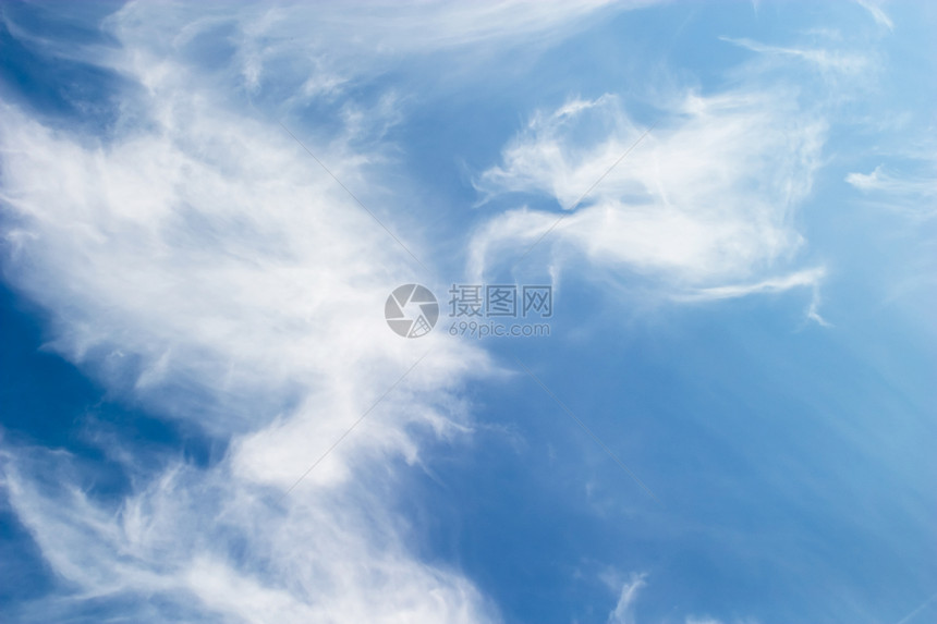 云云背景卷云层云中音白色梦幻高层云蓝色天气墙纸图片
