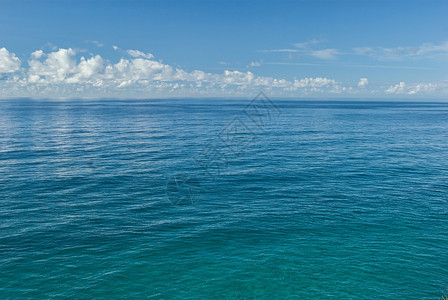 平静蓝海背景图片