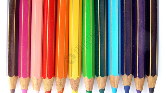颜色办公室铅笔学校艺术背景图片