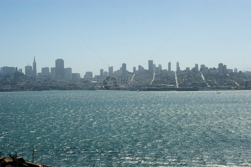旧金山摩天大楼假期旅行旅游海洋建筑城市场景天际全景图片