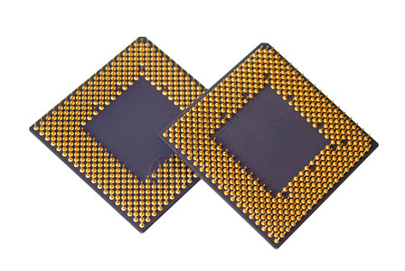 处理器理器别针电路金子白色芯片电脑背景图片