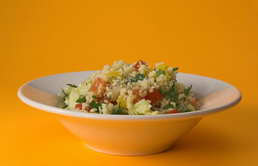 的碗食物胡椒草药蔬菜饮食香菜小麦营养沙拉图片