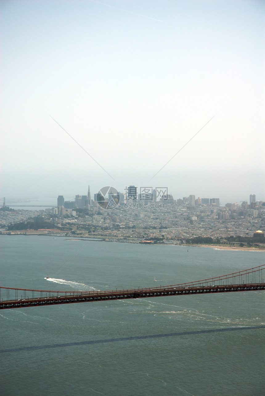 加利福尼亚 旧金山 金门大桥运输摄影地标国际钢缆景观目的地天际城市旅游图片