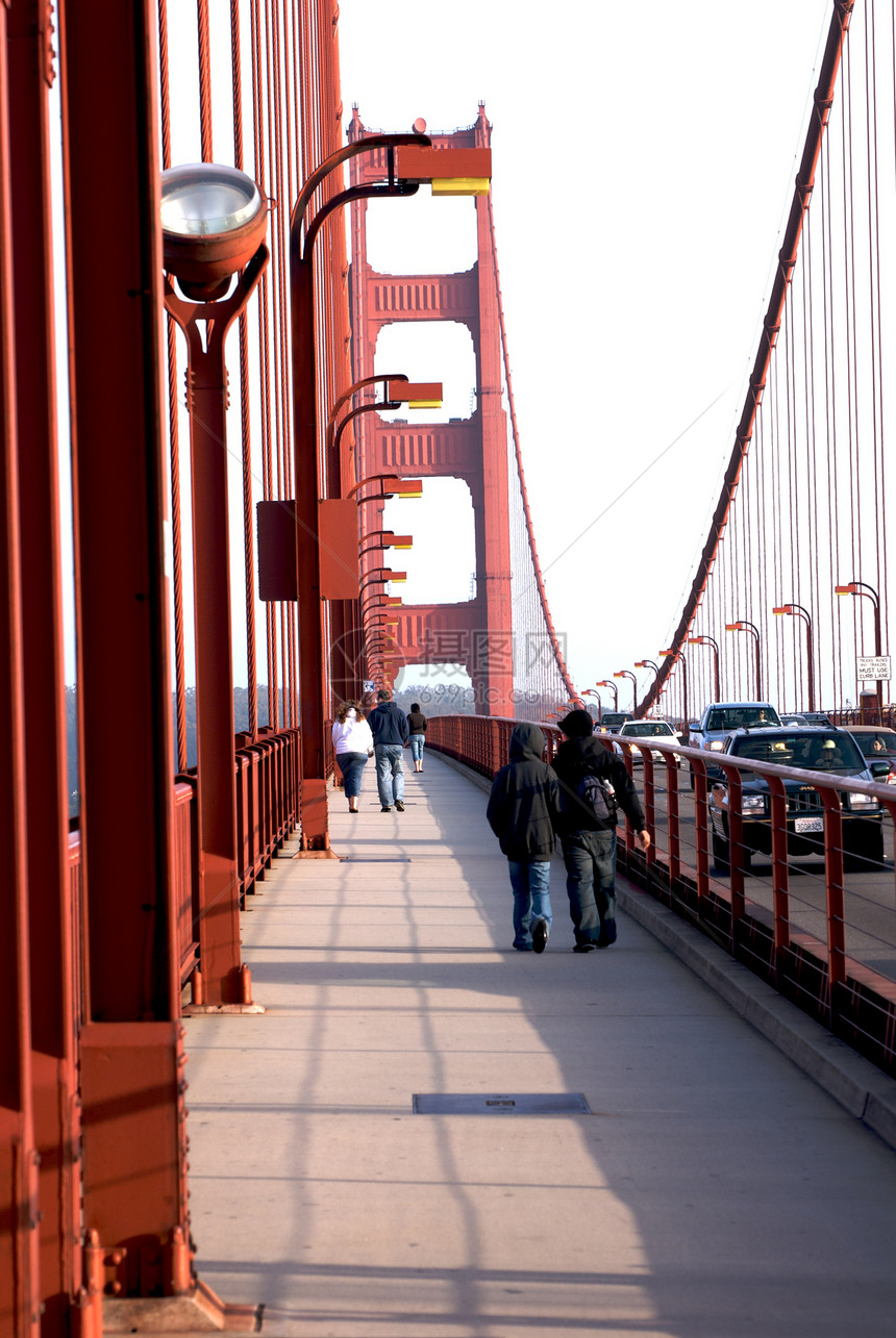 加利福尼亚 旧金山 金门大桥摄影运输景观天空地标目的地天际旅游工程钢缆图片