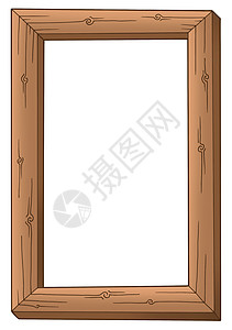 简单的木木框架背景图片