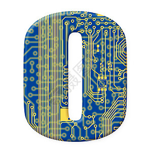 黄金嫁期电子电路板字母表上写的信 白后春期电工字体盘子小路插图电气高科技电脑背景