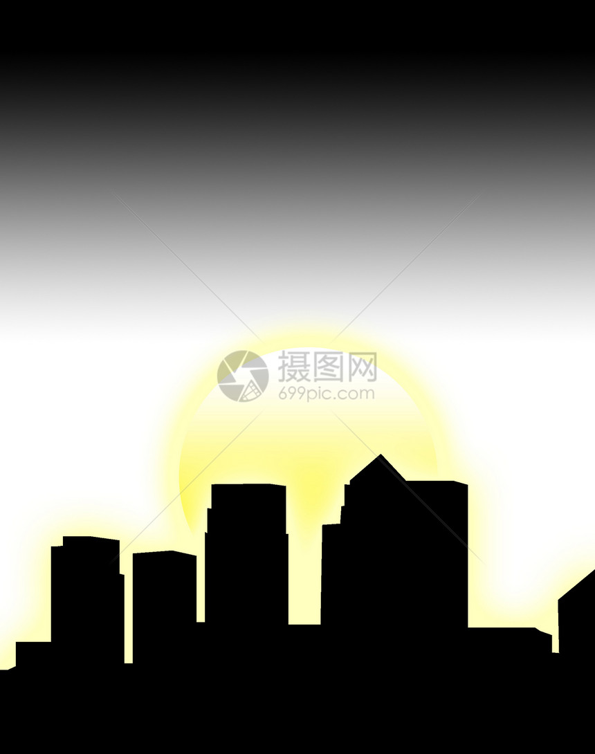 5号城市轮光灯太阳建筑物日落建筑学日出坡度阳光天际摩天大楼晴天图片