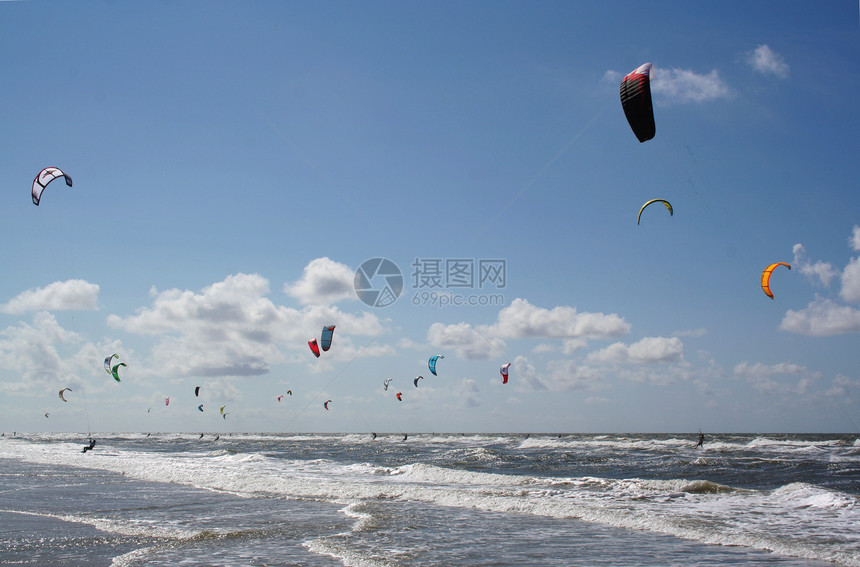 风花冲浪器英石泡沫风筝冲浪订购海浪运动冲浪者海滩图片