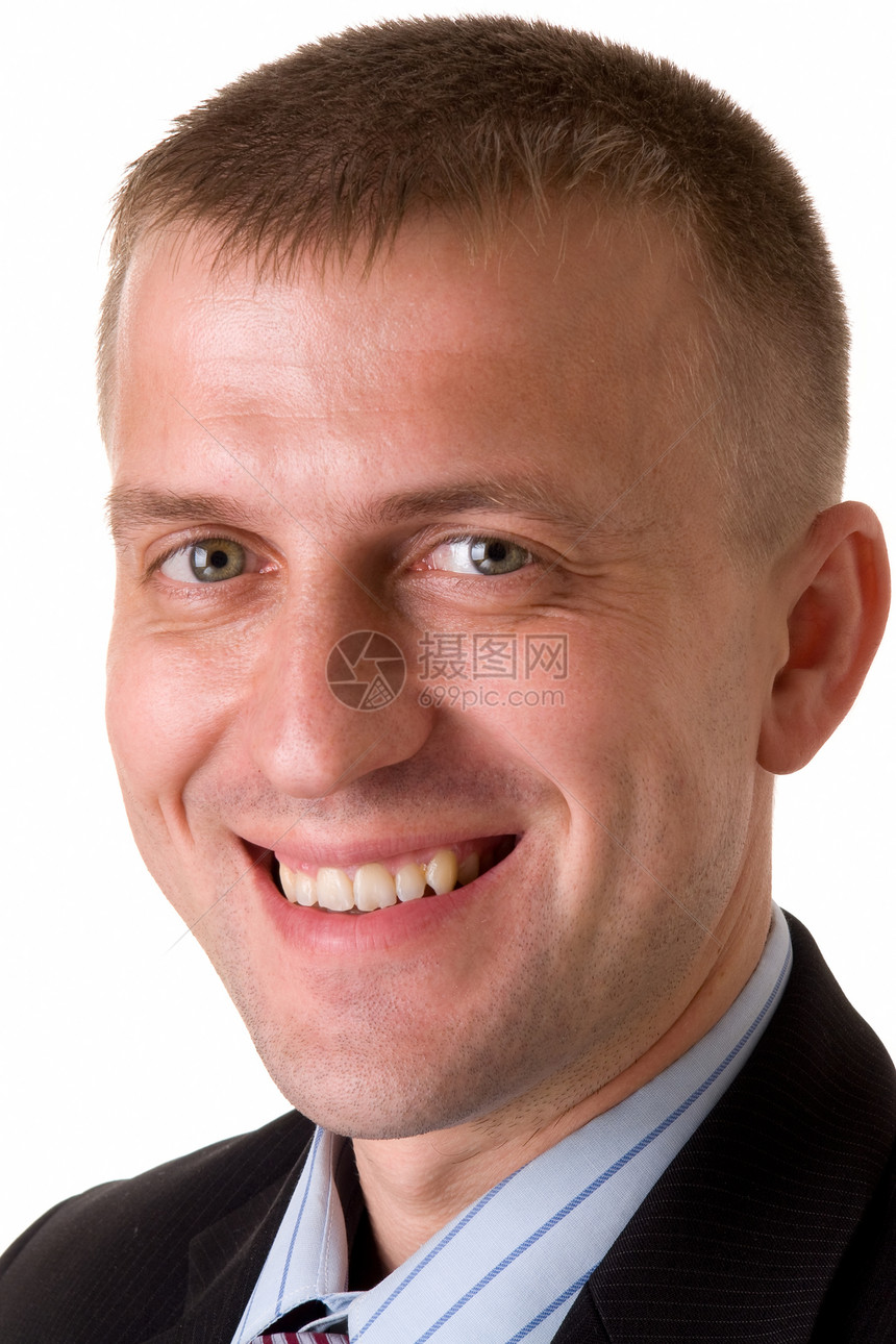 笑着微笑的年轻商务人士衬衫男性公司衣领套装幸福衣服商务人士成人图片