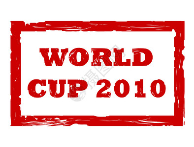 2010年世界杯2010世界杯邮票长方形商业足球盒子白色运动印象红色打印杯子背景