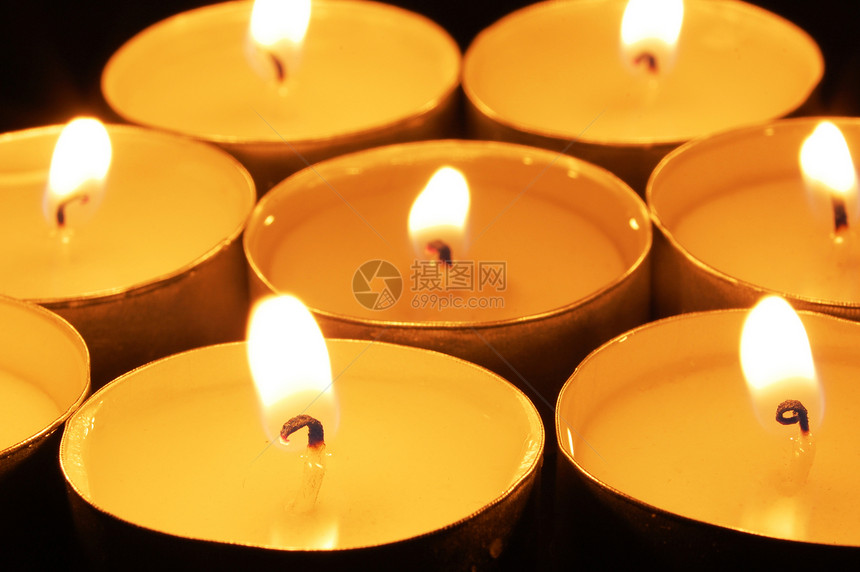 蜡烛精神孤独黑色烛光浪漫温泉宏观宗教季节礼物图片