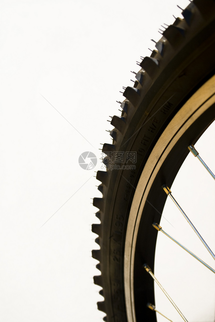 自行车轮胎圆形运动技术轮缘合金辐条车轮回收金属反光板图片