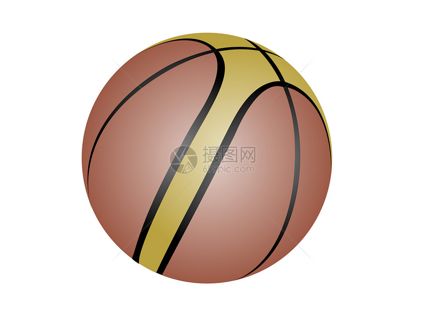 篮球金属力量圆形游戏保健卫生运动锻炼插图水平图片