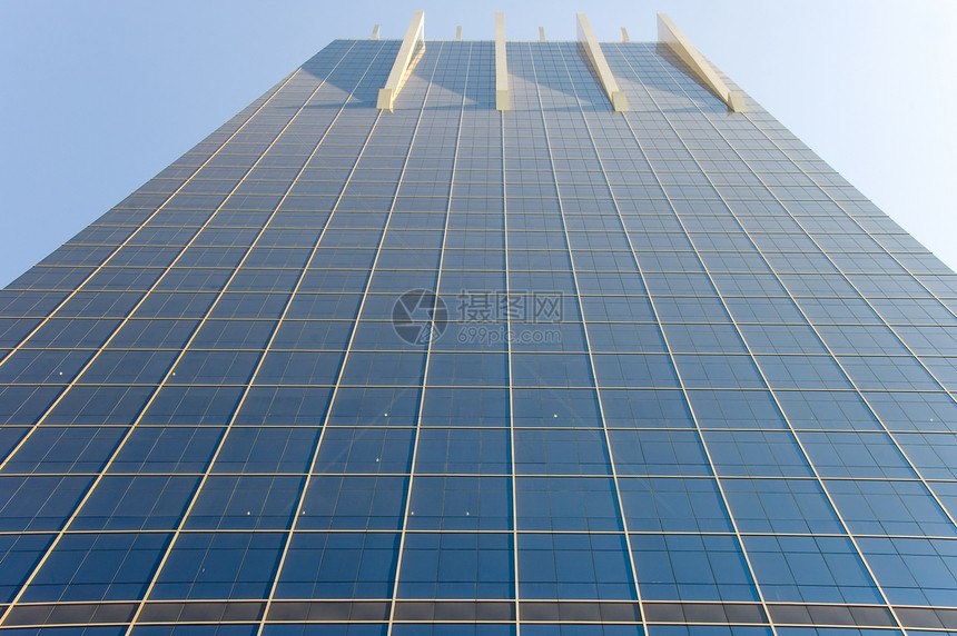摩天大楼结构镜子商业建筑玻璃外观城市生活景观办公室蓝色图片