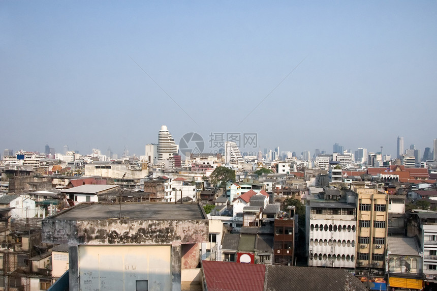 Bangkok 天线天际办公室旅行天空中心建筑商务目的地风景景观图片