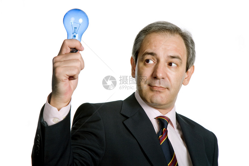 想法天才人士灯泡想像力宽慰工人思维商业概念商务图片
