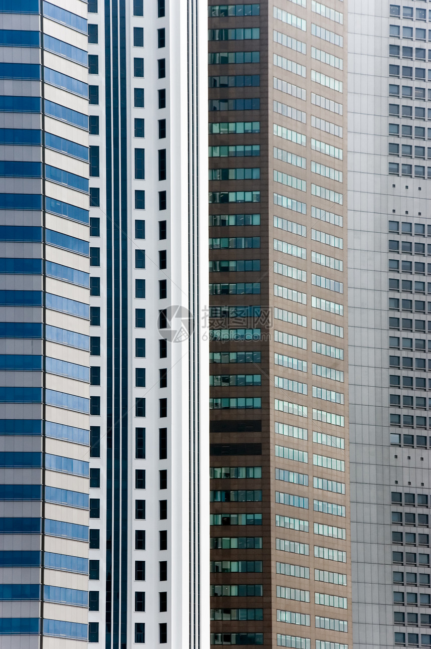 现代摩天大楼玻璃建筑反射办公楼结构办公室城市市中心城市生活天际图片